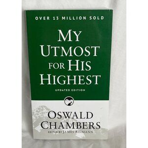 New My Utmost For His Highest Book Updated Edition Oswald Chambers Inspiration